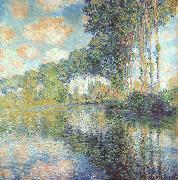 Claude Monet Poplars on Bank of River Epte oil